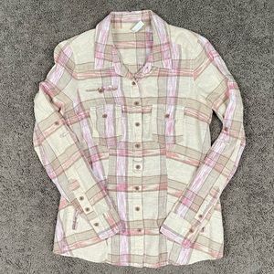 Free People button down